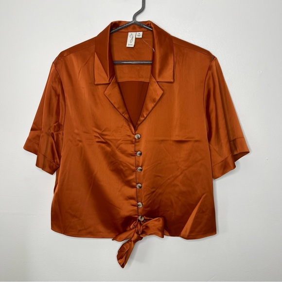 Joie Tops - Joie Tie Front Blouse